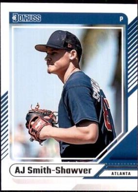 AJ Smith-Shawver #68 Baseball Cards 2024 Donruss