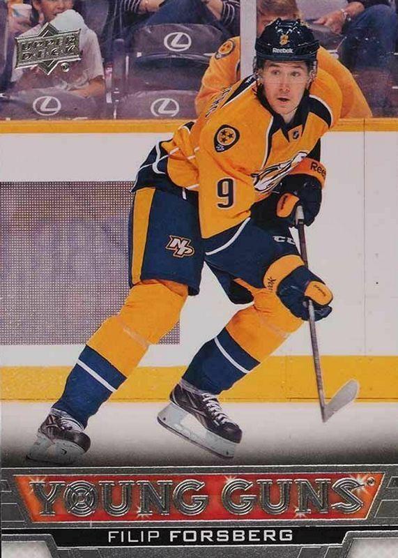 Filip Forsberg #451 Hockey Cards 2013 Upper Deck