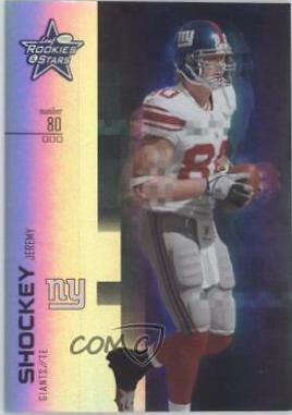 Jeremy Shockey #6 Football Cards 2007 Leaf Rookies & Stars Longevity