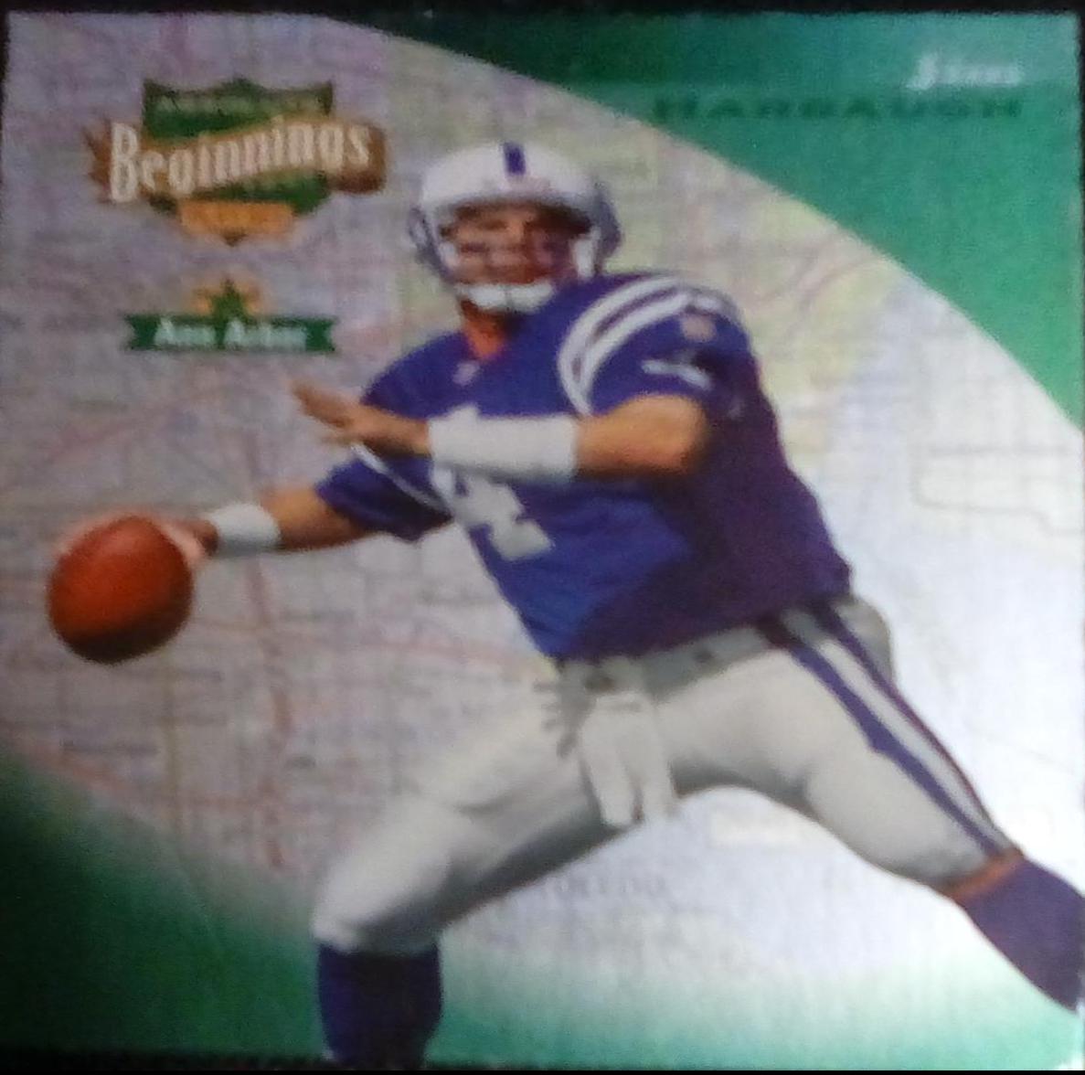 Jim Harbaugh #4 Football Cards 1997 Playoff Absolute