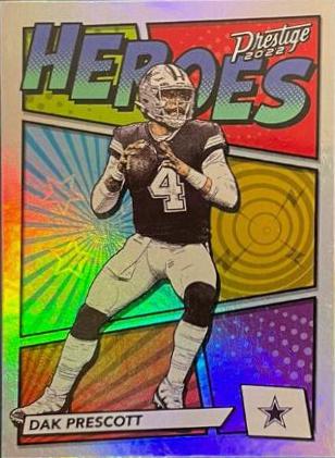 Dak Prescott #H-12 Football Cards 2022 Panini Prestige Heroes
