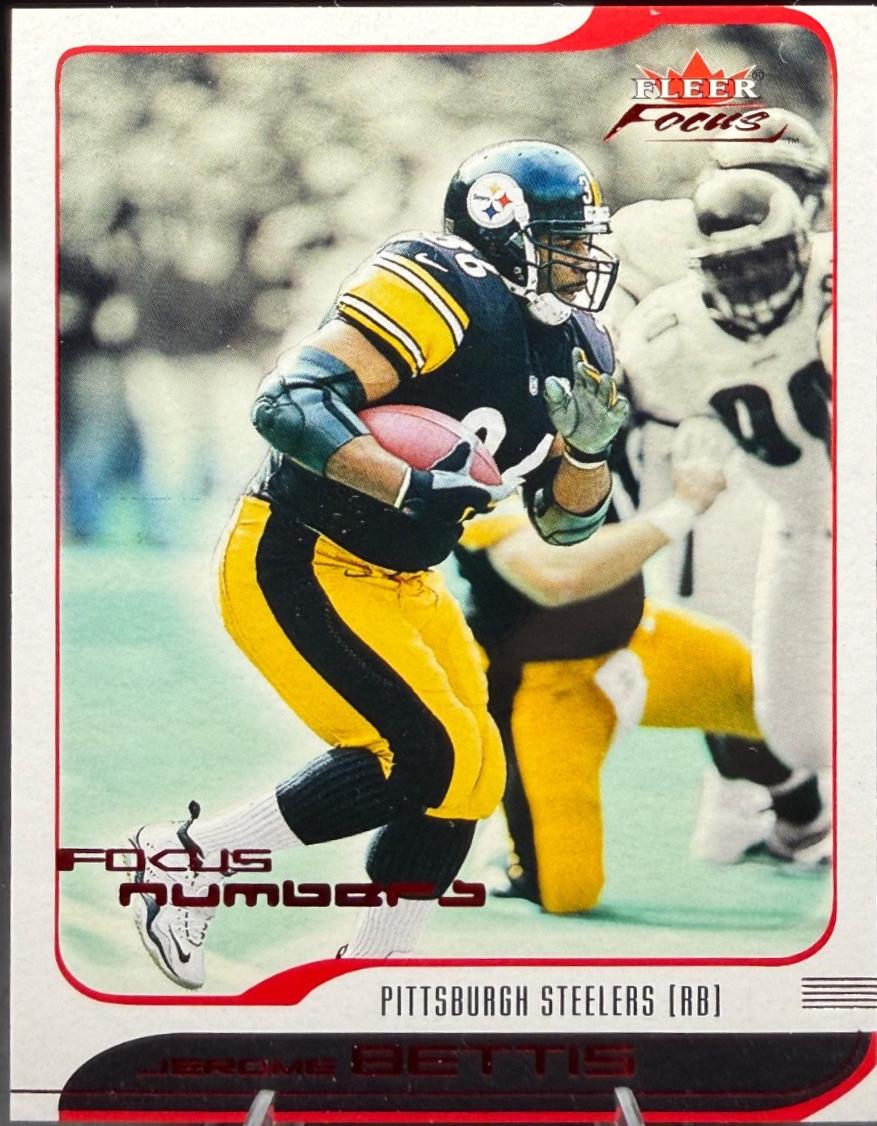 Jerome Bettis #105 2001 Fleer Focus Football