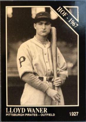 Lloyd Waner #6 Baseball Cards 1991 Conlon Collection