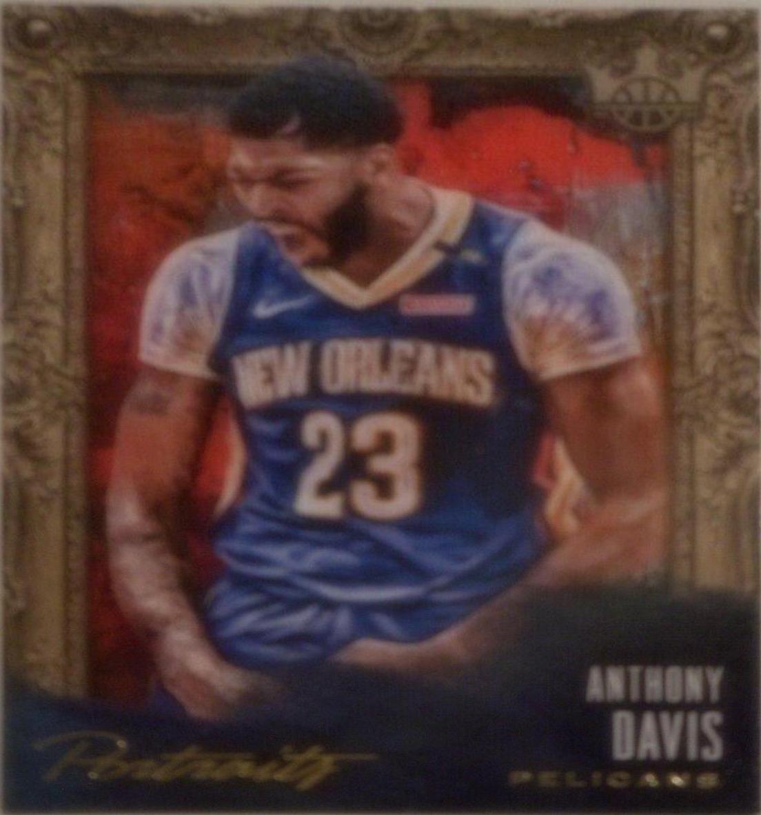 Anthony Davis #3 Basketball Cards 2018 Panini Court Kings Portraits