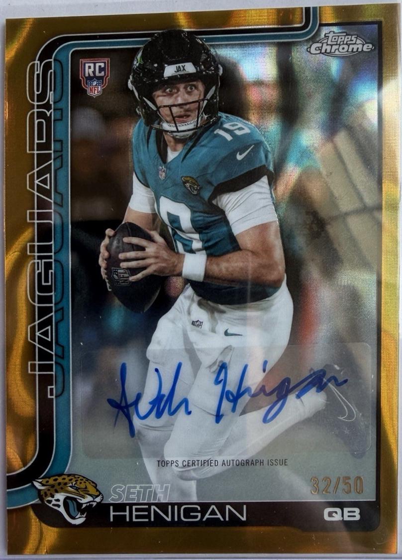 Seth Henigan [Gold Wave Refractor] #RA-SH