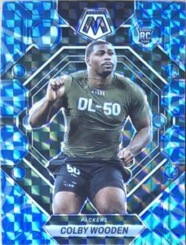 Colby Wooden [Reactive Blue] #303 Prices | 2023 Panini Mosaic ...