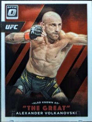 Alexander Volkanovski #4 Ufc Cards 2022 Panini Donruss Optic UFC Also Known As