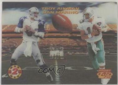 Troy Aikman #1 Football Cards 1995 Sportflix