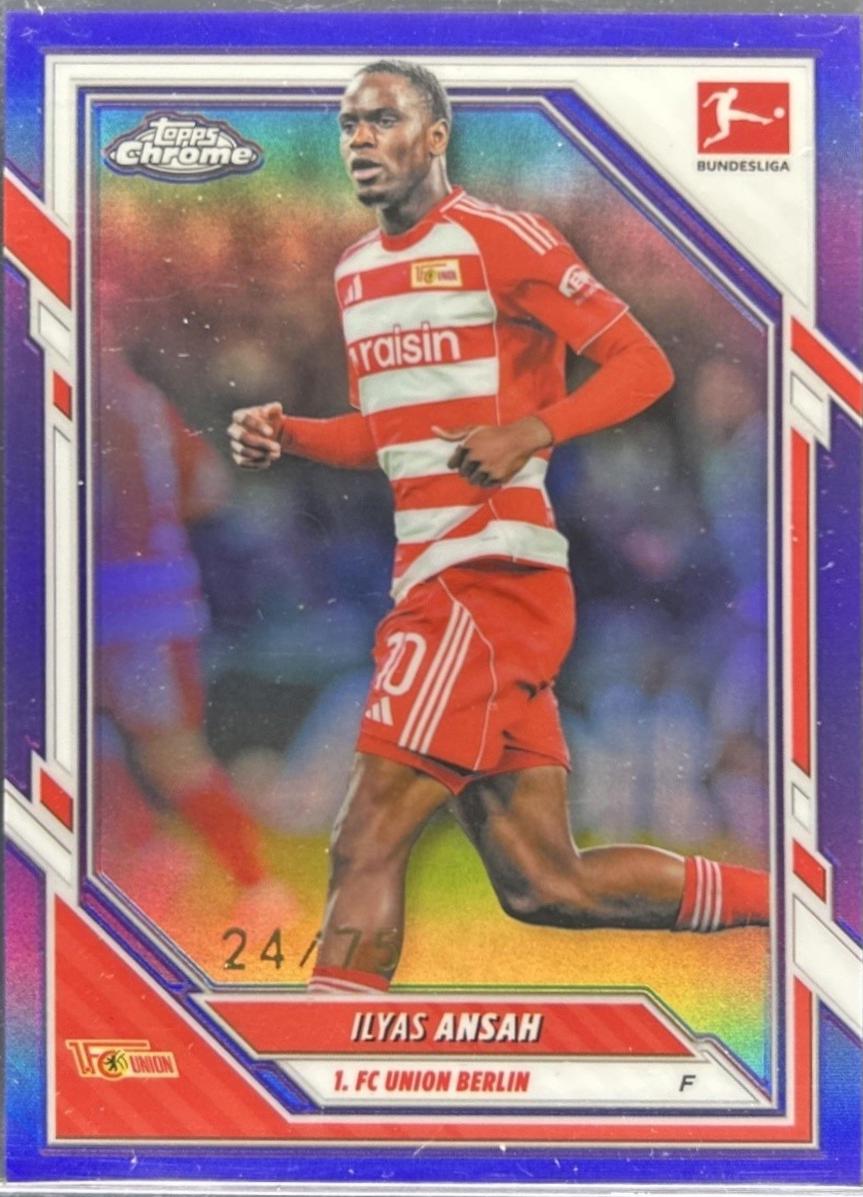 Ilyas Ansah [Purple Refractor] #8