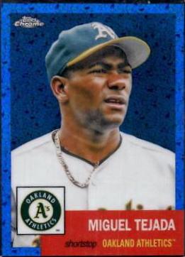 Miguel Tejada [Blue Mini-Diamond Refractor] #206