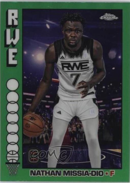 Nathan Missia-Dio #TB-2 2023 Topps Chrome Overtime Elite 1976 Basketball
