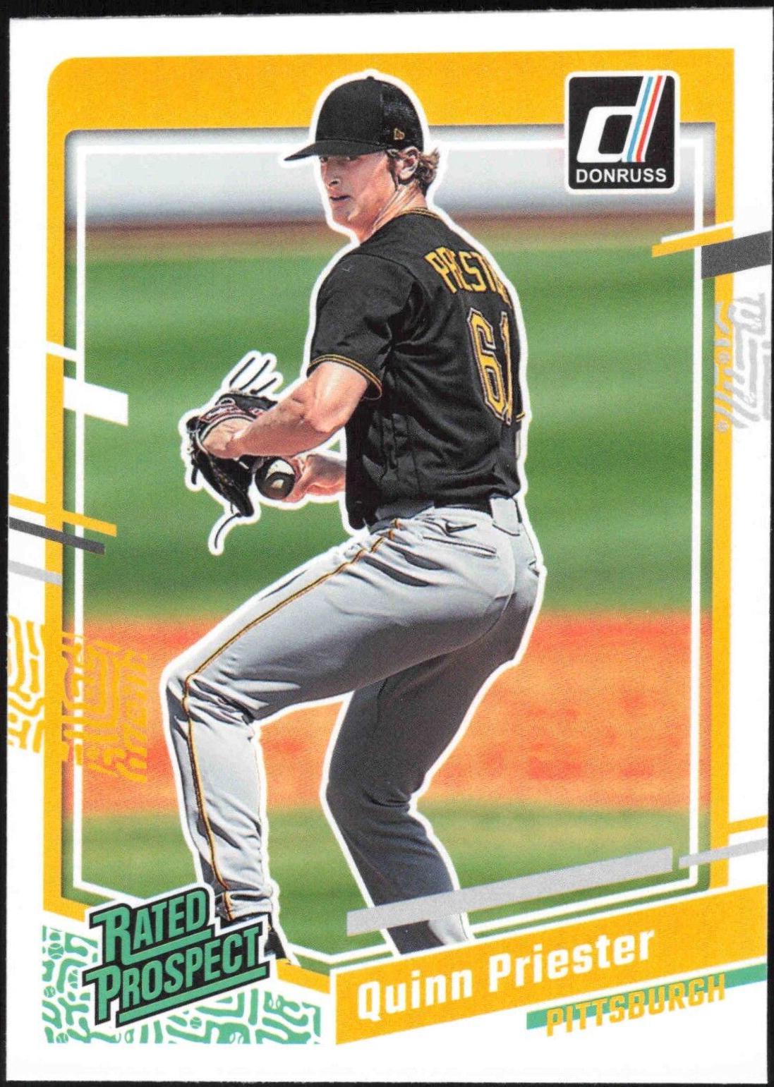 Quinn Priester #39 Baseball Cards 2023 Panini Donruss