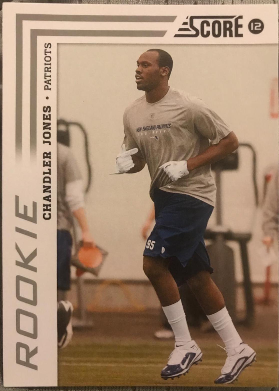 Chandler Jones #313 Football Cards 2012 Panini Score