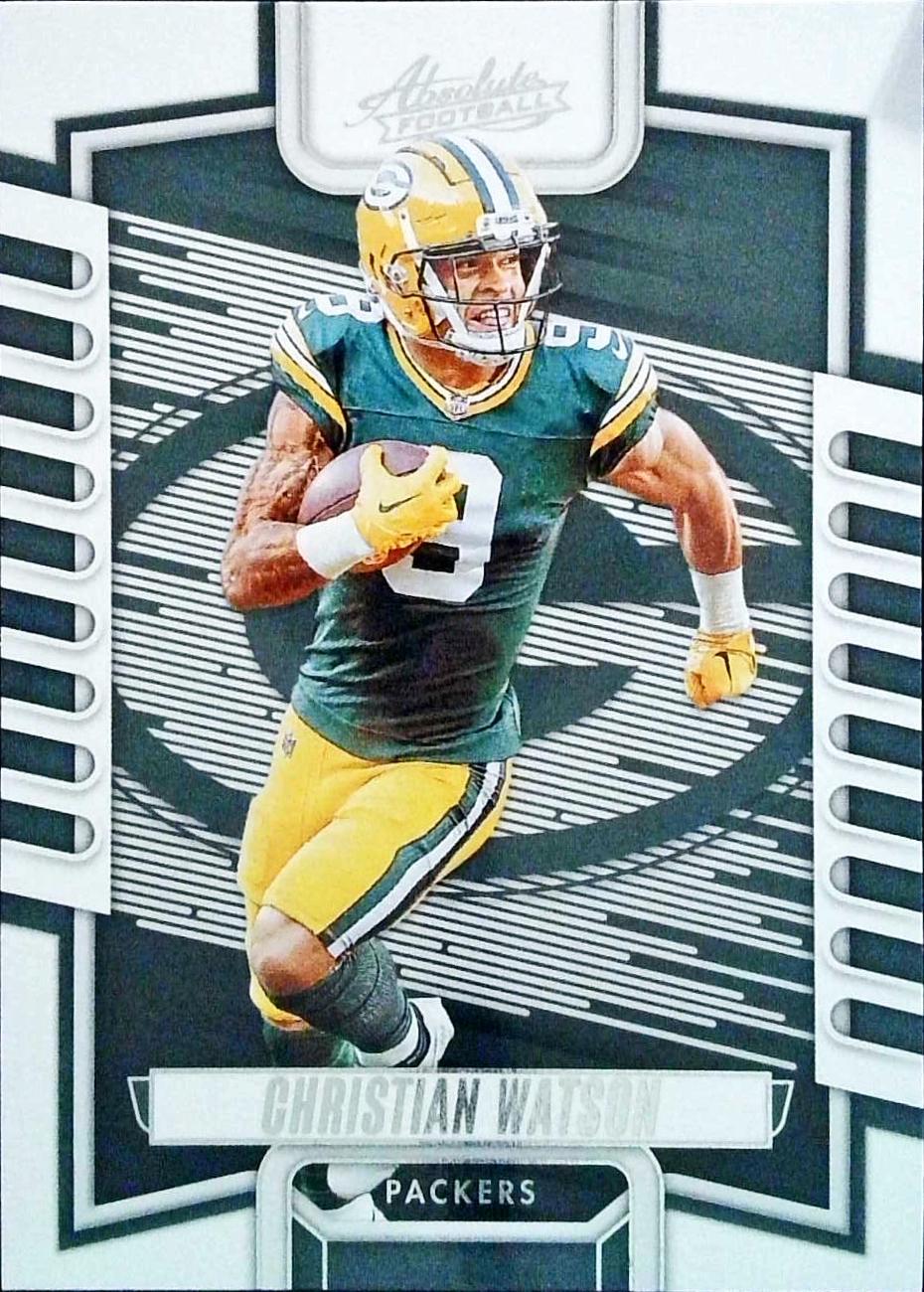 Christian Watson #95 Football Cards 2023 Panini Absolute