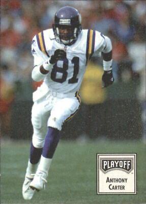 Anthony Carter #16 Football Cards 1993 Playoff Contenders