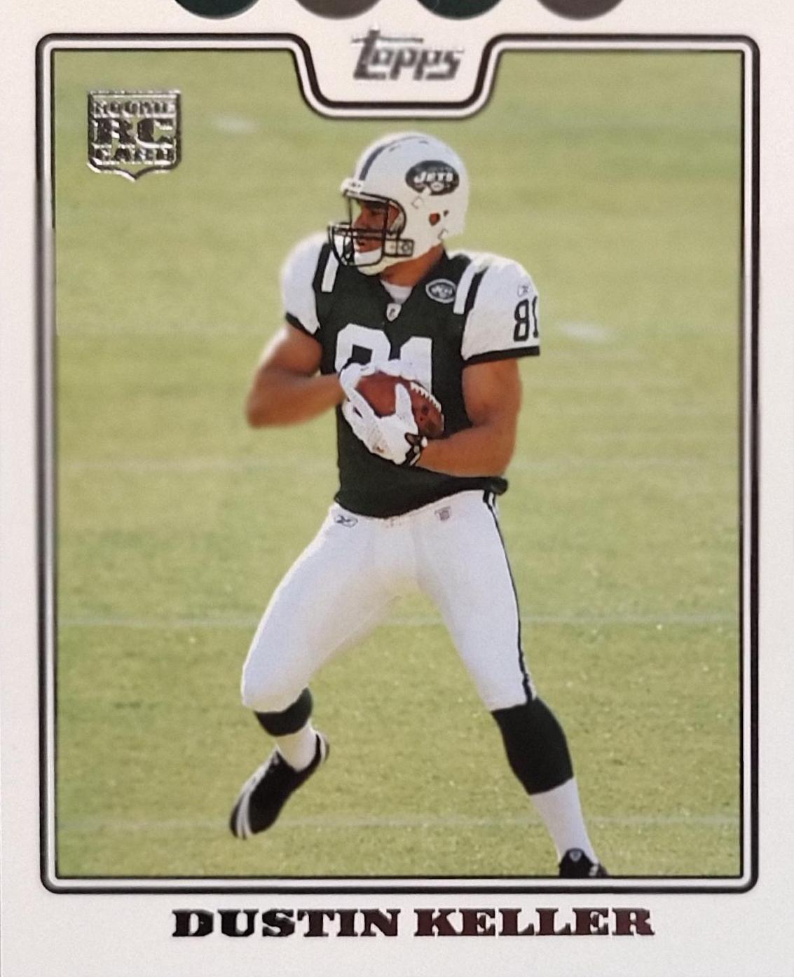 Dustin Keller #384 Football Cards 2008 Topps