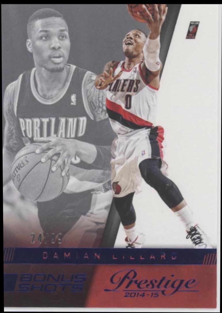 Damian Lillard Basketball Cards 2014 Panini Prestige
