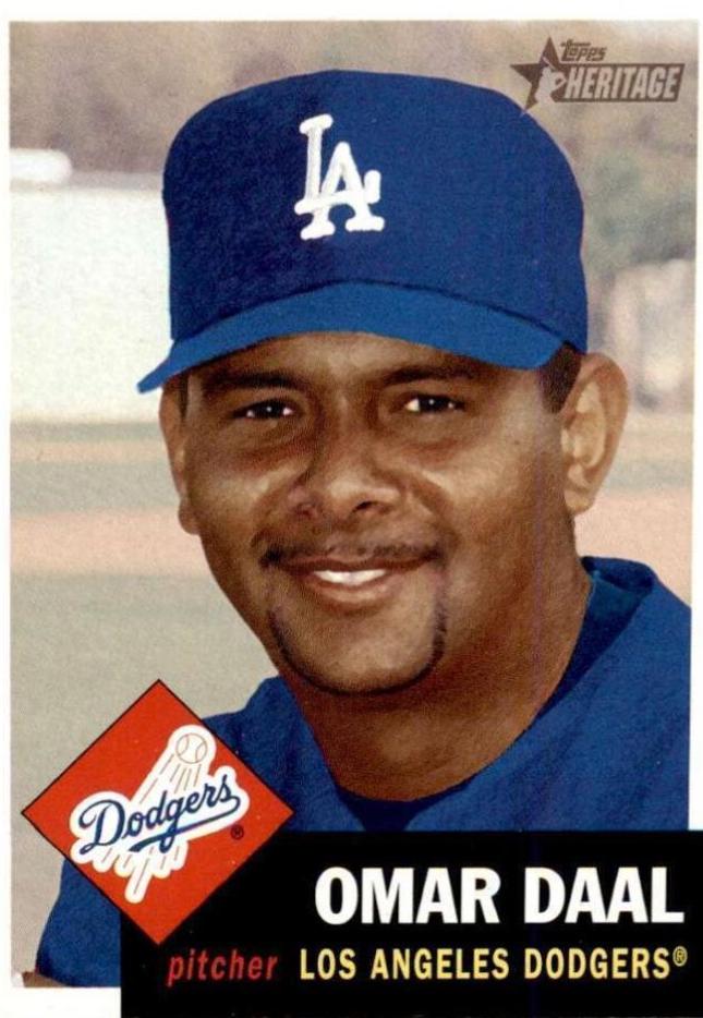 Omar Daal #87 Baseball Cards 2002 Topps Heritage