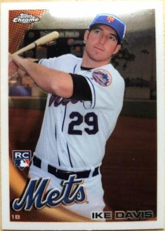 Ike Davis #184 Baseball Cards 2010 Topps Chrome