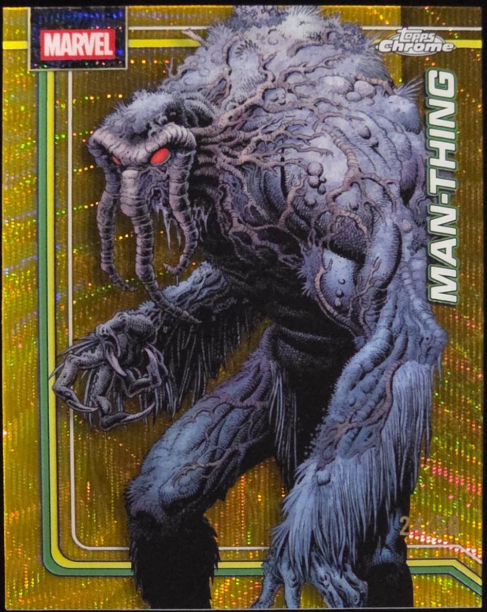Man-Thing Gold Refractor