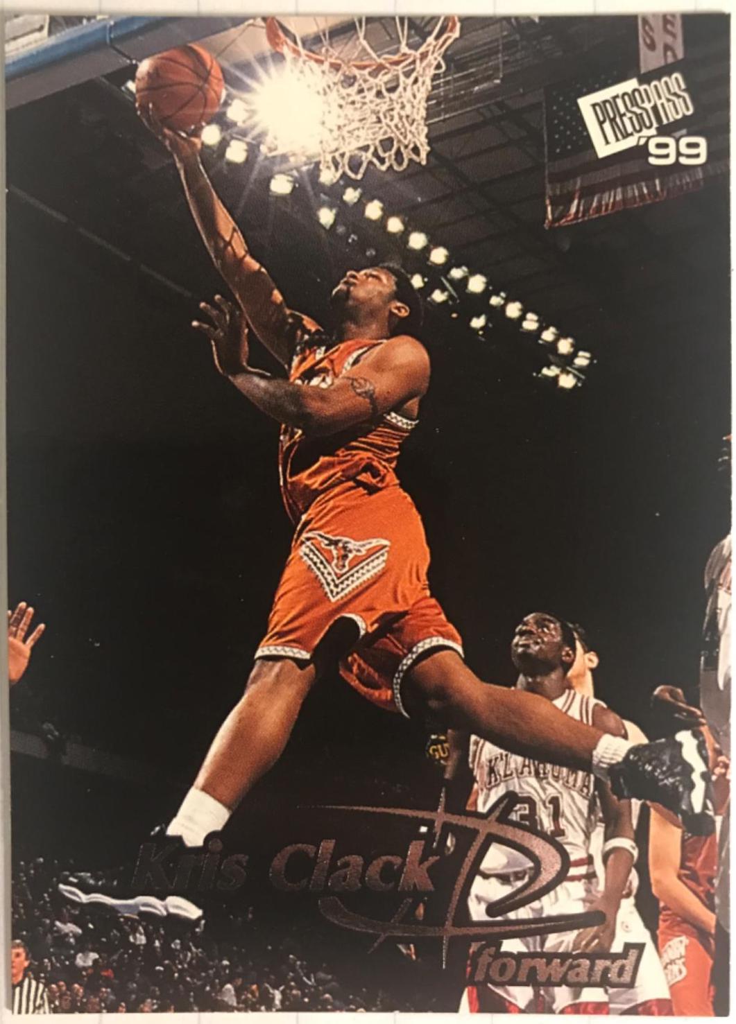 Kris Clack #39 Basketball Cards 1999 Press Pass