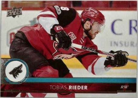 Tobias Rieder #11 Hockey Cards 2017 Upper Deck