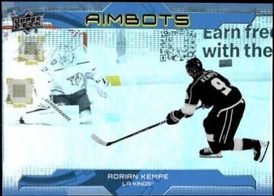Adrian Kempe #AB-18 Hockey Cards 2024 Upper Deck Aimbot
