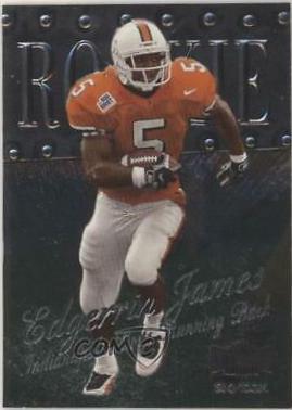 Edgerrin James #219 Football Cards 1999 Metal Universe