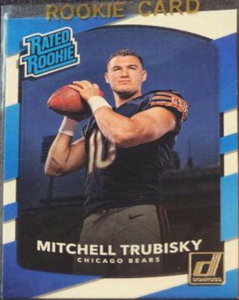 Mitchell Trubisky #328 Football Cards 2017 Panini Donruss