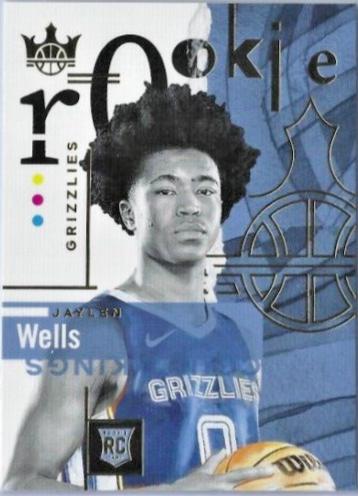 Jaylen Wells #109 Basketball Cards 2024 Panini Court Kings