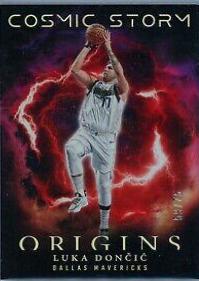 Luka Doncic #8 Basketball Cards 2023 Panini Origins Cosmic Storm