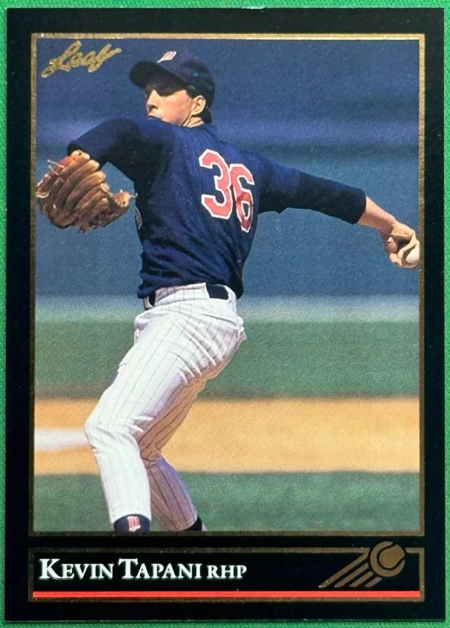 Kevin Tapani #14 Baseball Cards 1992 Leaf Gold Moments