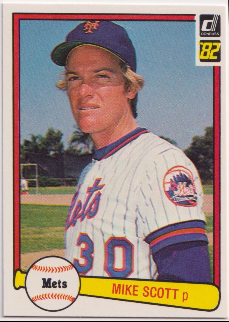 Mike Scott #128 Baseball Cards 1982 Donruss