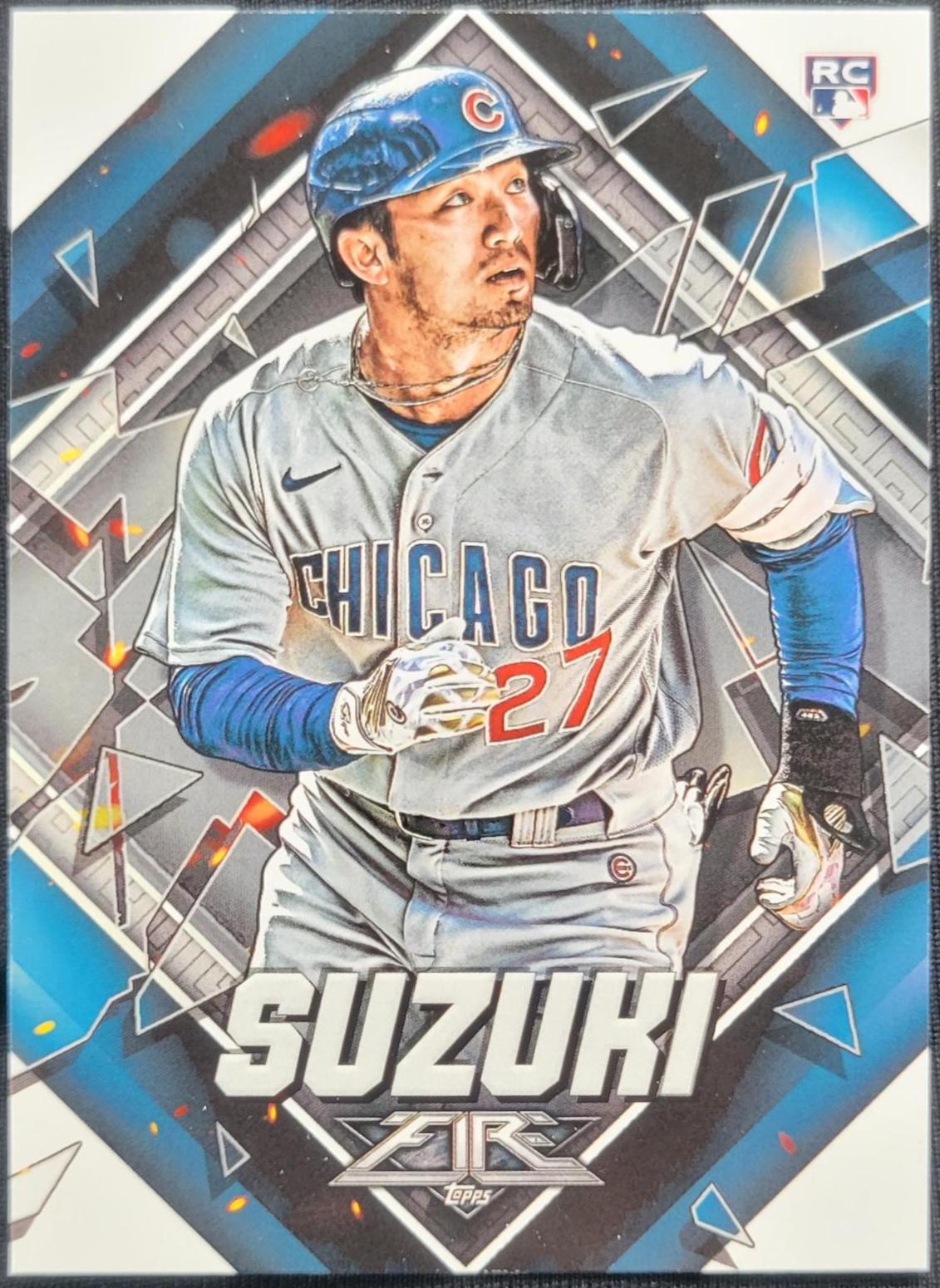 Seiya Suzuki #74 Baseball Cards 2022 Topps Fire