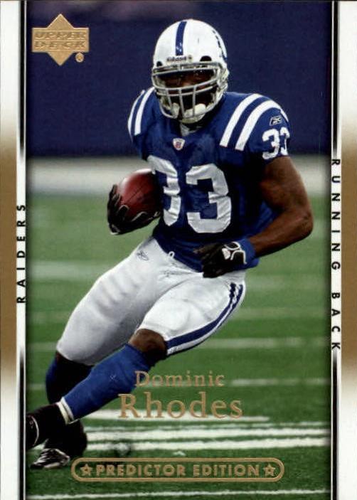 Dominic Rhodes [Gold Predictor Edition] #136