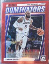 LeBron James [Red] #22 Prices | 2022 Panini Donruss Optic Elite