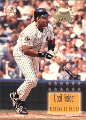 Cecil Fielder #29 Baseball Cards 1997 Topps Stars