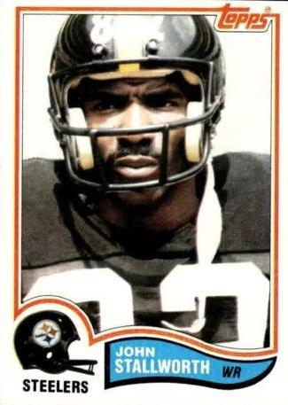 John Stallworth #219 Football Cards 1982 Topps
