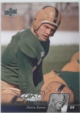Paul Hornung #15 Football Cards 2011 Upper Deck