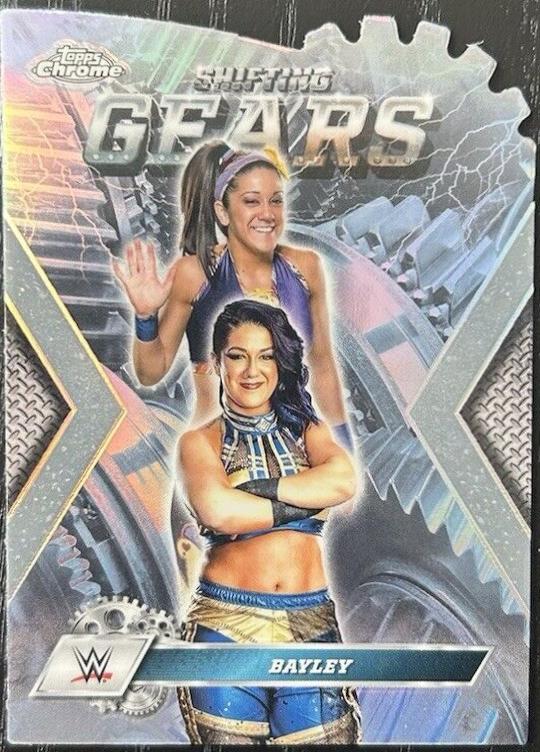 Bayley #SG-BY Wrestling Cards 2025 Topps Chrome WWE Shifting Gears