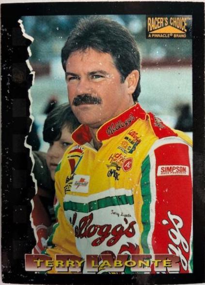 Terry Labonte #5 Racing Cards 1996 Pinnacle Racer's Choice NASCAR