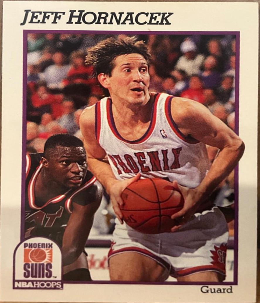 Jeff Hornacek #164 Basketball Cards 1991 Hoops