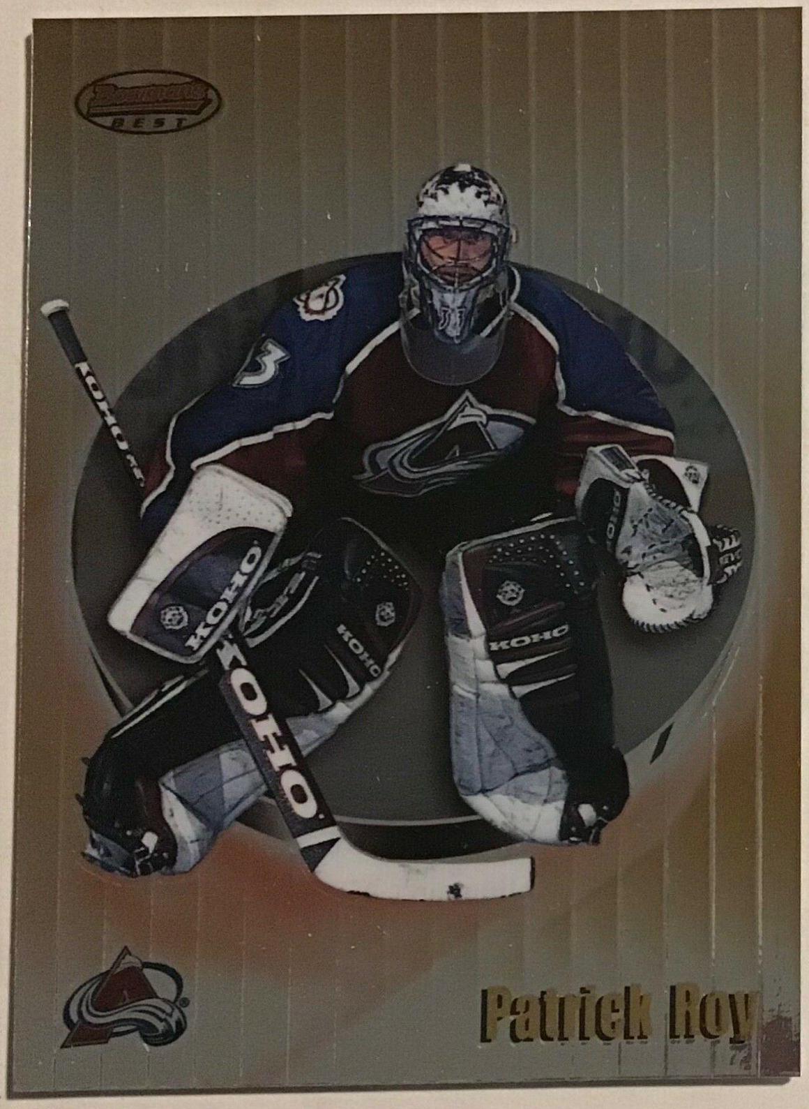 Patrick Roy #28 Hockey Cards 1998 Bowman's Best