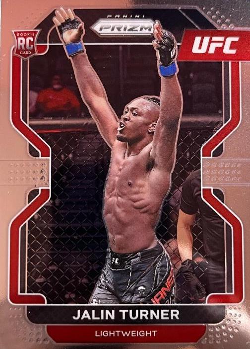 Jalin Turner #164 Ufc Cards 2022 Panini Prizm UFC