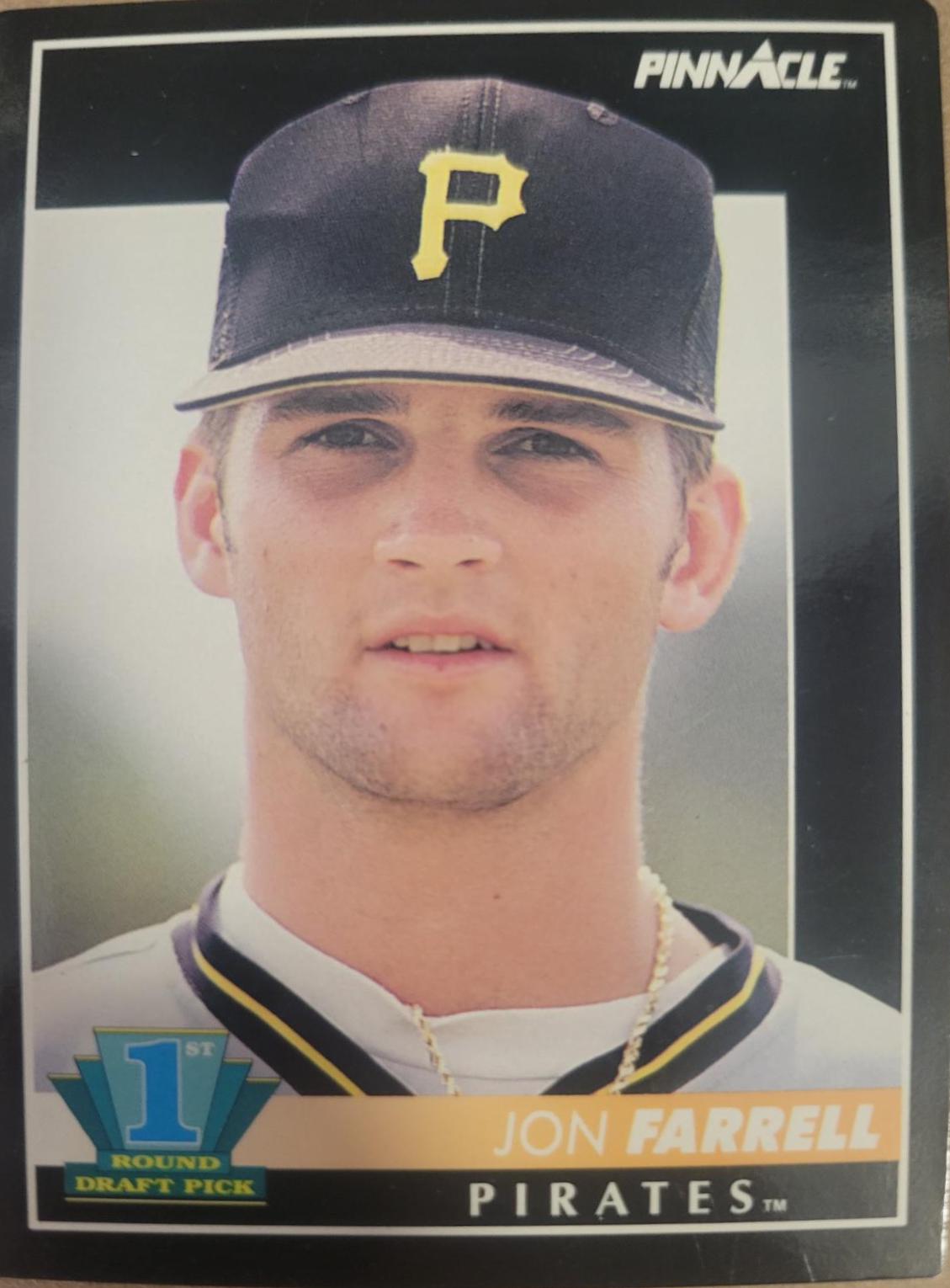 Jon Farrell [1st ROUND DRAFT PICK] #299 Prices | 1992 Pinnacle ...