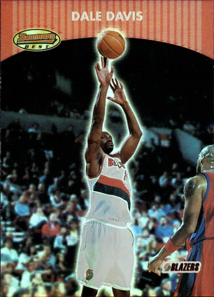 Dale Davis #56 Basketball Cards 2000 Bowman's Best