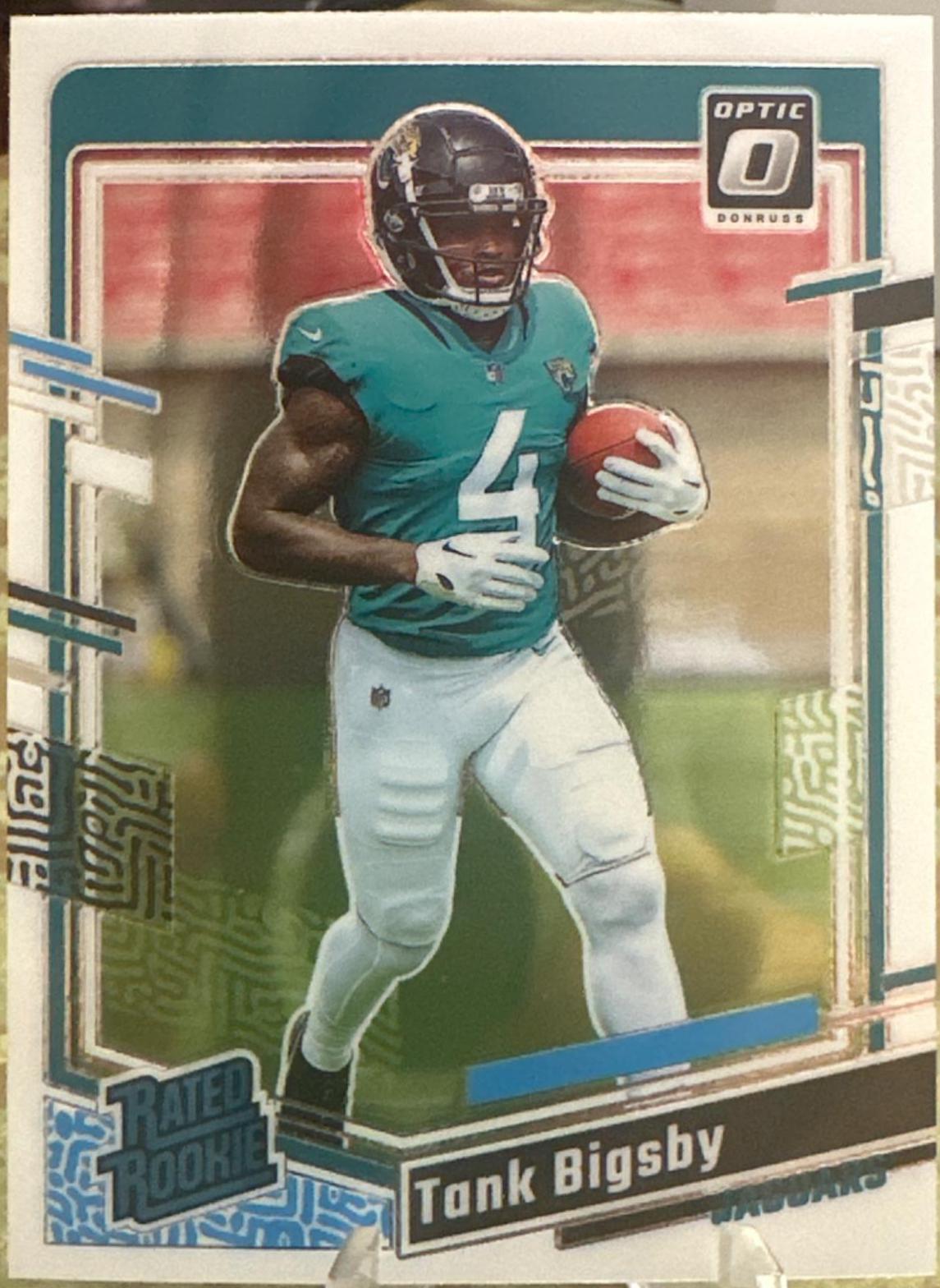 Tank Bigsby #252 Football Cards 2023 Panini Donruss Optic