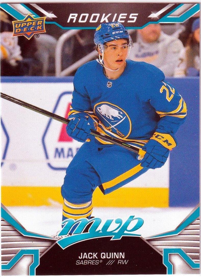 Jack Quinn #228 Hockey Cards 2022 Upper Deck MVP