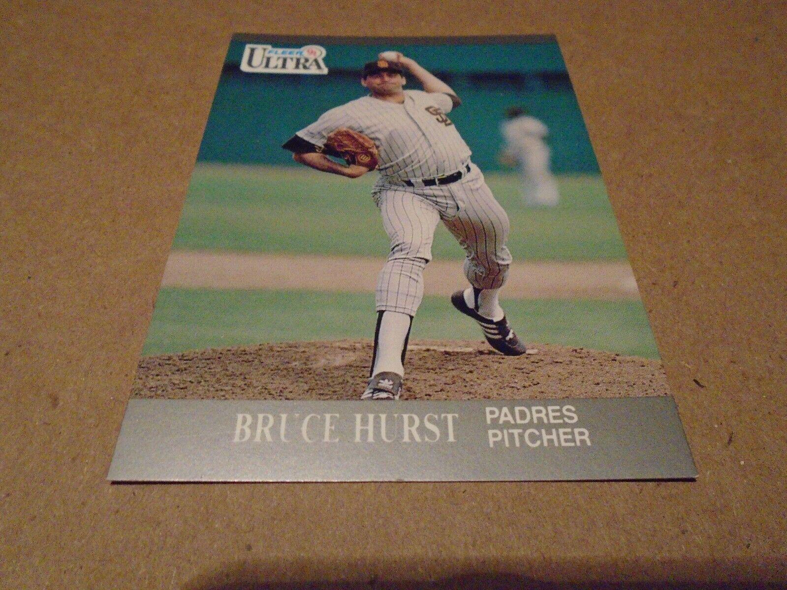 Bruce Hurst #306 Baseball Cards 1991 Ultra