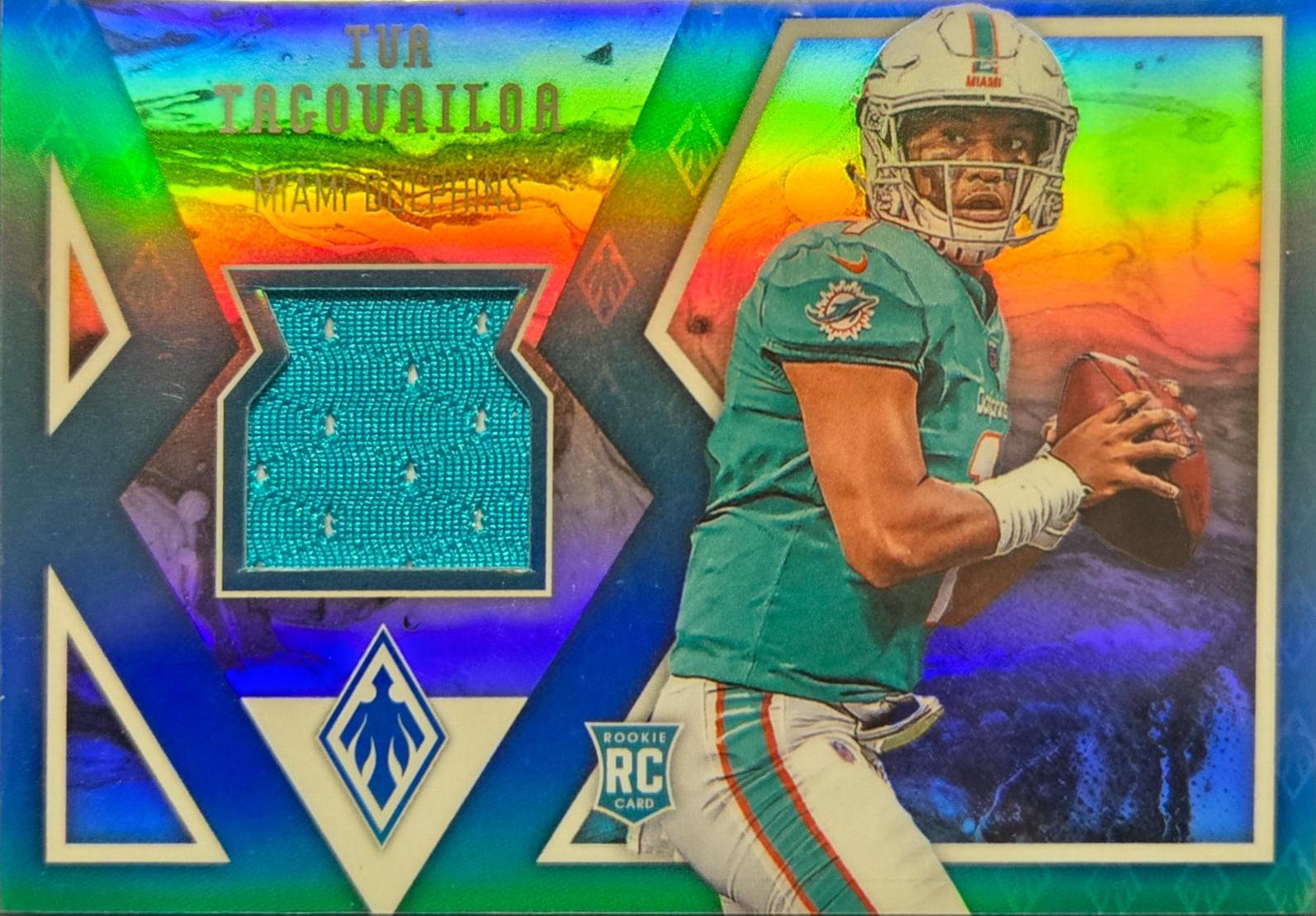 Tua Tagovailoa #PF-TT Football Cards 2020 Panini Phoenix Fabrics